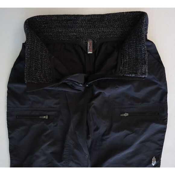 FP Movement OB1573927 Women's Sz XS Black Zip Up Elastic Waist Jogger Pants - Picture 4 of 13